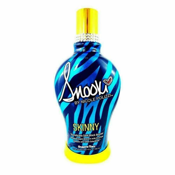 Supre SNOOKI Skinny Ultra Dark BLACK Bronzer Tanning Lotion 12 Oz. (2 Pack) -New - Picture 3 of 3